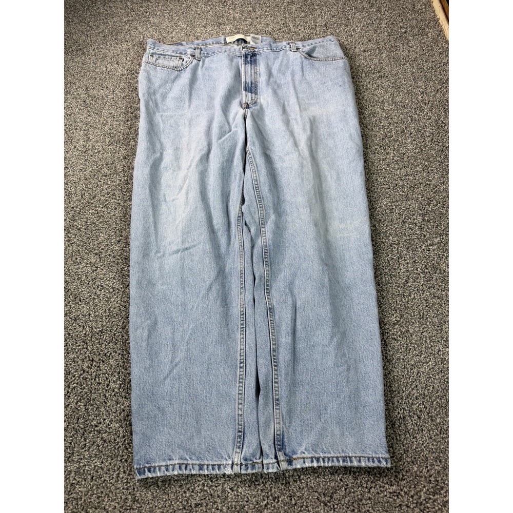 Vintage 90s Levi's 560 Loose Fit Tapered Jeans Men's Size 46X32 Blue